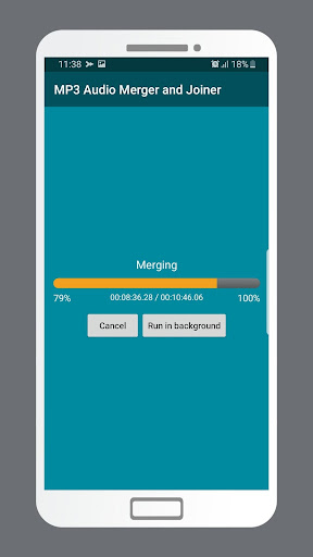 Screenshot of MP3 Audio Merger and Joiner
