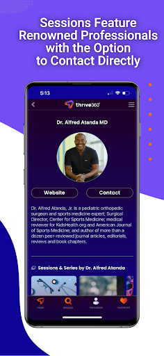 Thrive360 Screen 2