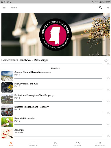 Coastal Homeowners Handbook Screen 2