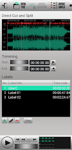 SMV Audio Editor Captura de pantalla