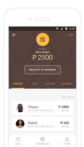Motshelo Mobile Screen 2