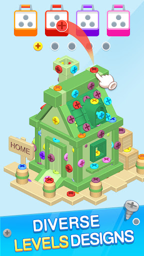 Screw Away: 3D Pin Puzzle 1