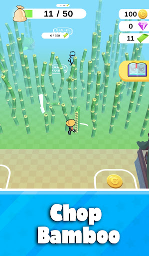 Bamboo idle APK MOD screenshots 1