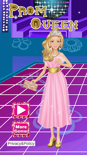 Android application Prom Queen Dress up screenshort