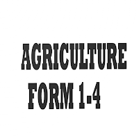 Agriculture form one to four