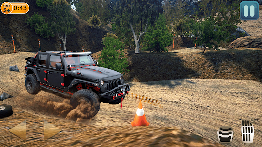 Off-road 4x4 driving simulator
