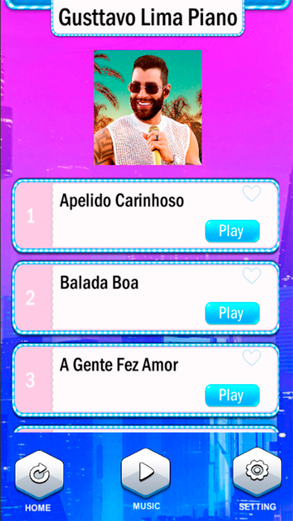 Gusttavo Lima Música Jogo - 4 - (Android)
