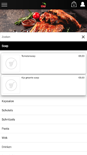 Android application Restaurant de Kers screenshort