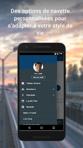 Aperçu de l'application