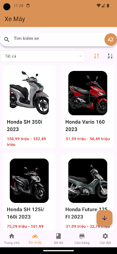 Xe Hay - Motorbikes Screen 2