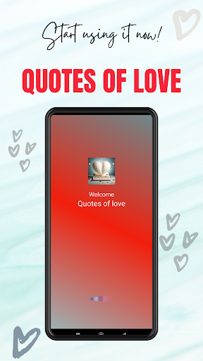 Android application Quote on love - love poem screenshort