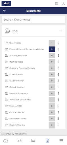 Kind Wealth Financial Passport Screen 2