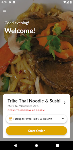 Trike Thai Noodles Screen 2