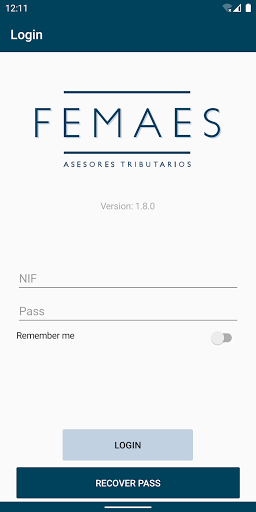 Android application Femaes screenshort