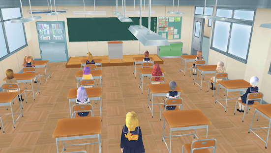 Women's School Simulator 2022 Varies with device APK screenshots 3