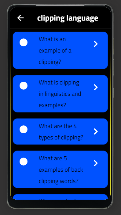 #2. clipping language (Android) Ved: M.R DELELVOPER