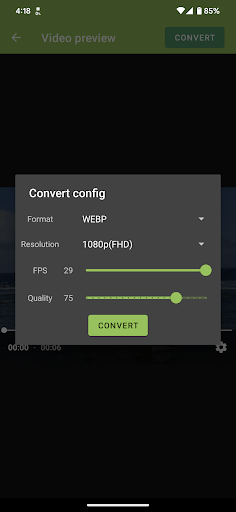 Video to Webp Screen 3
