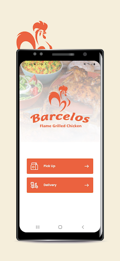 Android application Barcelos JO screenshort