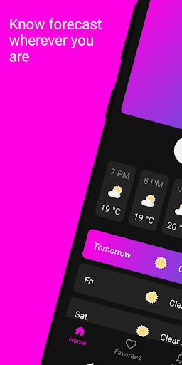 Android application Weather screenshort