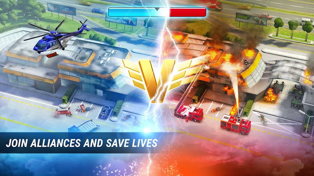 EMERGENCY HQ: rescue strategy banner