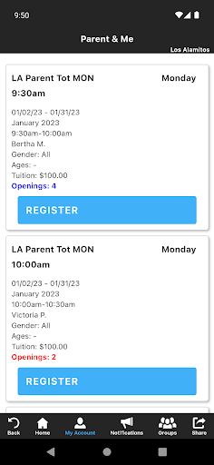 Watersafe Swim School Screen 3