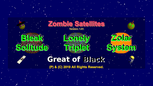 Android application Zombie Satellites screenshort