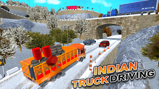 Real Indian Cargo Truck 3D