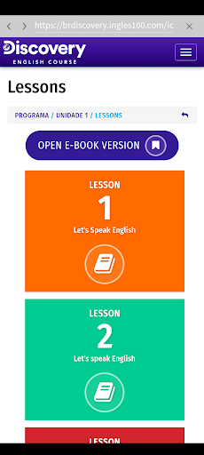 Discovery English Brasil Screen 2
