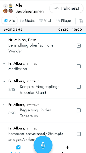 voize Pflege (Beta) Screen 2