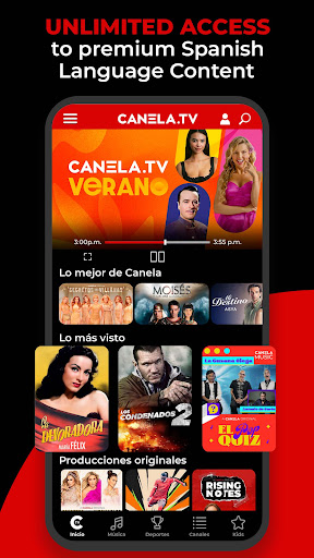 Android application Canela.TV Series and movies screenshort