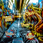 Fashion Graffiti Street Art  Icon
