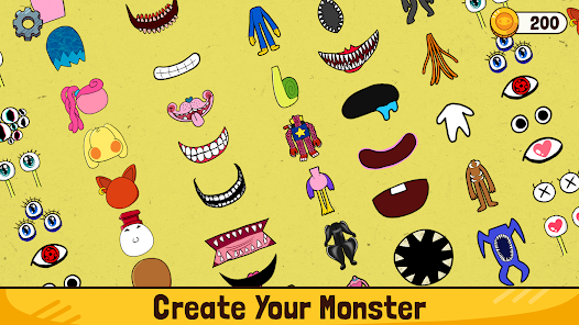 Captura de Pantalla 1 Monster Makeover: Mix Monsters android