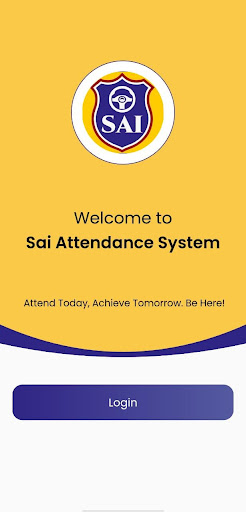 Sai Attendance System Screen 3