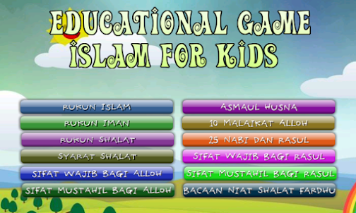 Game Edukasi-Islam for Kids