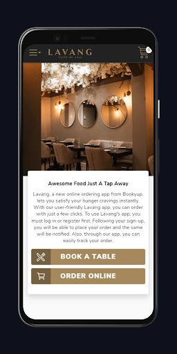 Android application Lavang Solihull screenshort