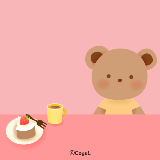 카카오톡 테마 - 곰돌이의 달콤한 디저트 logo