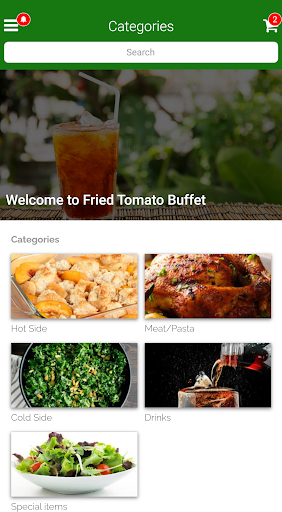 Fried Tomato Buffet Screen 2