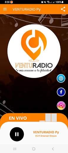 VENTURADIO PY Screen 2