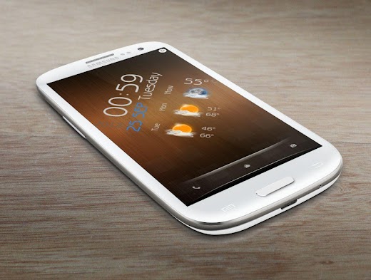 Android application Diagonal UCCW Skin screenshot