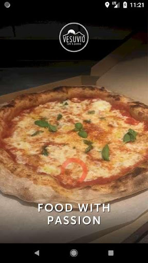 Android application Vesuvio Cafe & Pizzeria screenshort