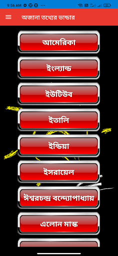 অজানা তথ্যের ভান্ডার