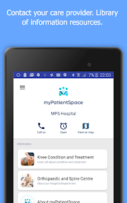 Captura 10 myPatientSpace android