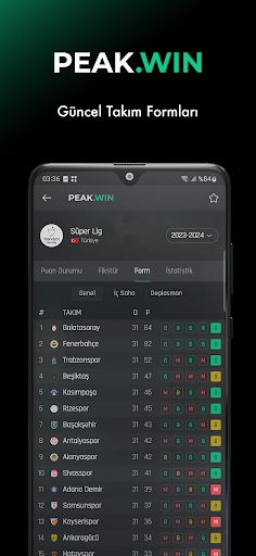 PeakWin Canlı Maçlar Screenshot