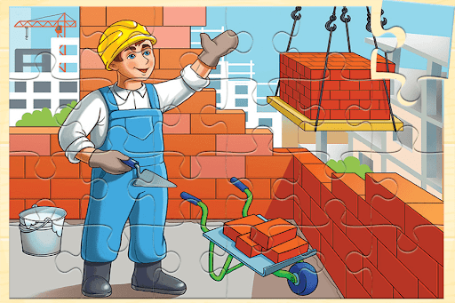 Android application Profession & Occupation Puzzle screenshort