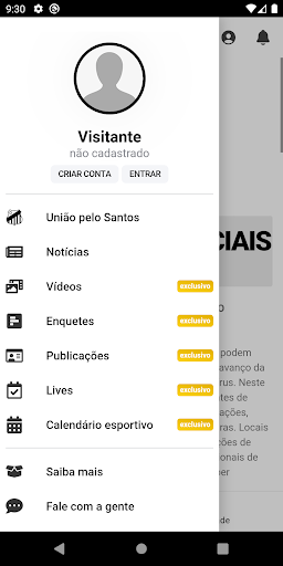 União pelo Santos Screen 2