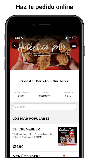 Android application Broaster Jerez screenshort