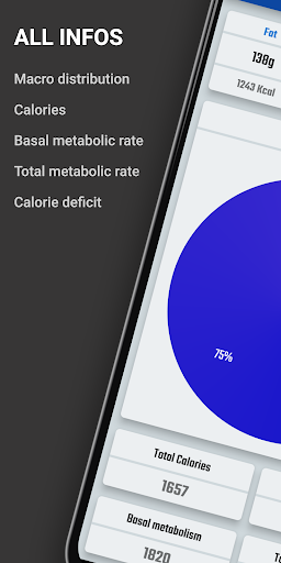 Android application Keto Calculator screenshort