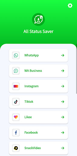 Android application All Status Saver App screenshort