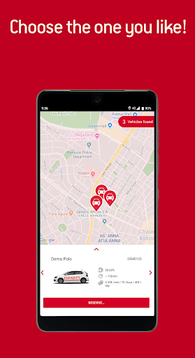 cAr on Demand Screen 2