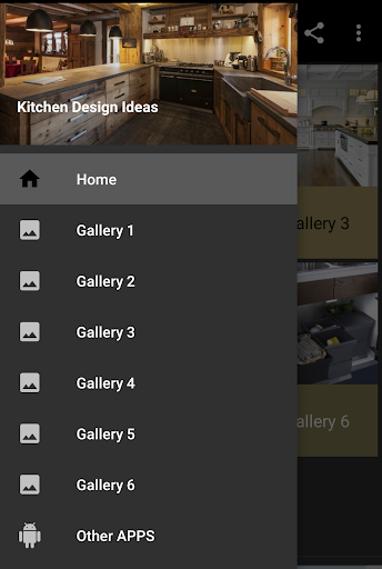 Android application Kitchen Design Ideas screenshort